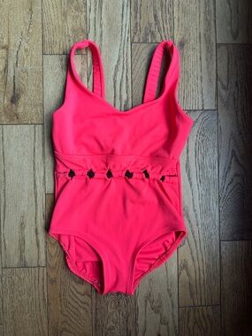 Five Dancewear bright watermelon color  leotard!